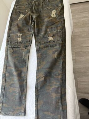 OP Olive & Camouflage Jeans - OP Brand